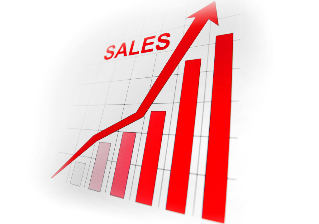 increase sales chart
